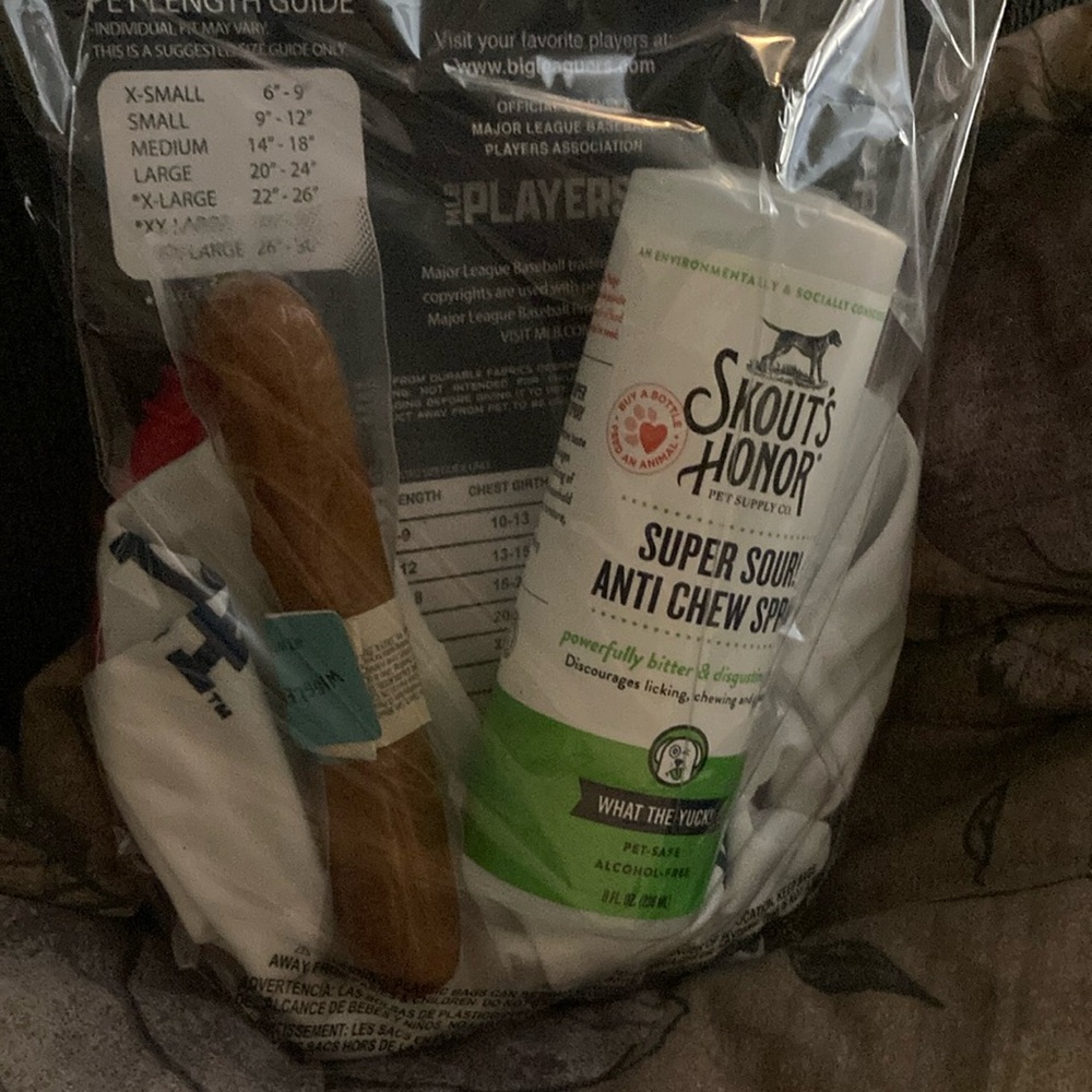 Kong Dog Collar with Skout's Honor Anti Chew Spray